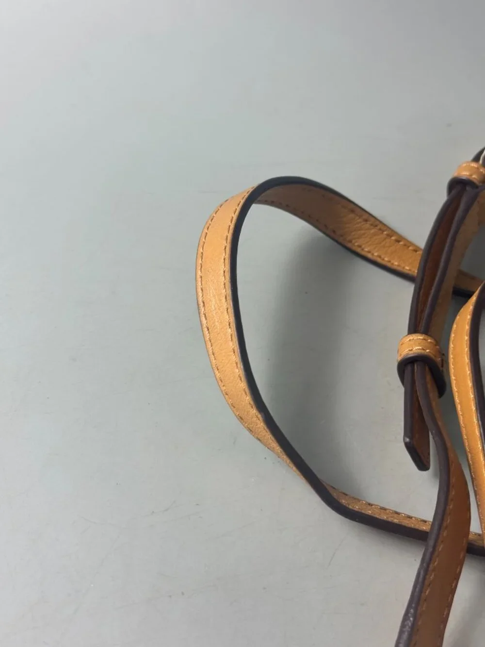 Michael Kors Tan Leather Adjustable Strap